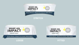 Table Cover/Throws: Fitted, Loose & Stretched